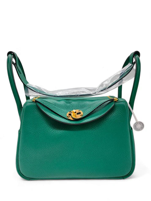 Hermes Lindy 26 Vert Vertigo Clemence GHW