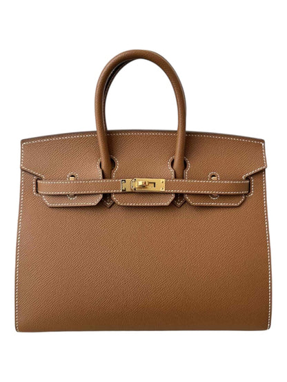 Hermes Birkin Sellier 25 Gold Epsom GHW