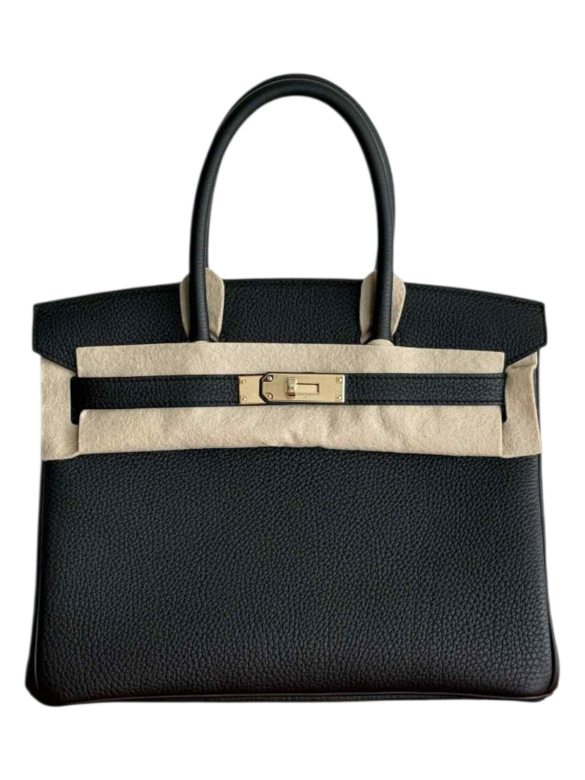 Hermes Birkin Retourne 30 Noir Togo Permabrass Hardware