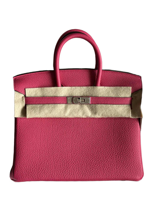 Hermes Birkin Retourne 25 Rose MexicoTogo PHW