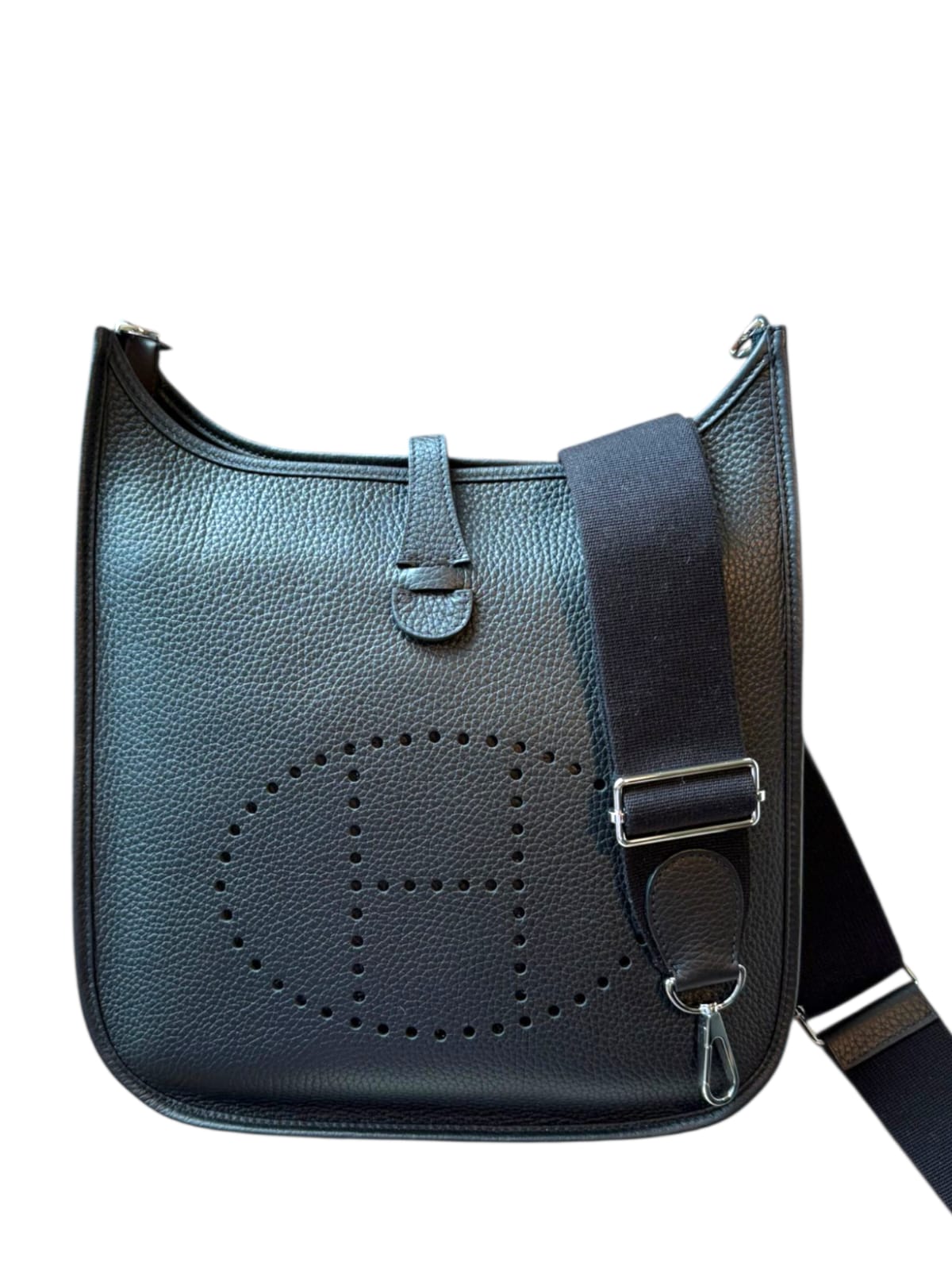 Hermes Evelyne 29 Noir Clemence PHW
