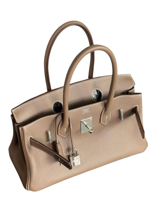 Hermes Retourne 29 Shoulder Etoupe Evercolor PHW