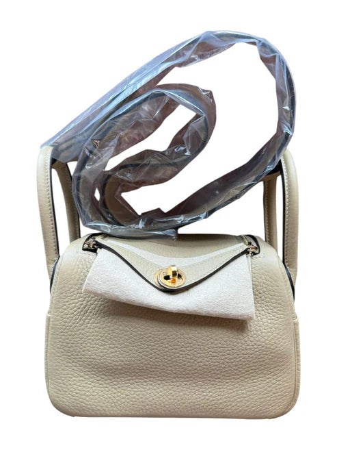 Hermes Lindy Mini IITrench Clemence GHW