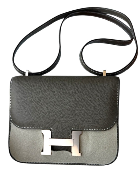 Hermes Constance 18 Etoupe Epsom RGHW