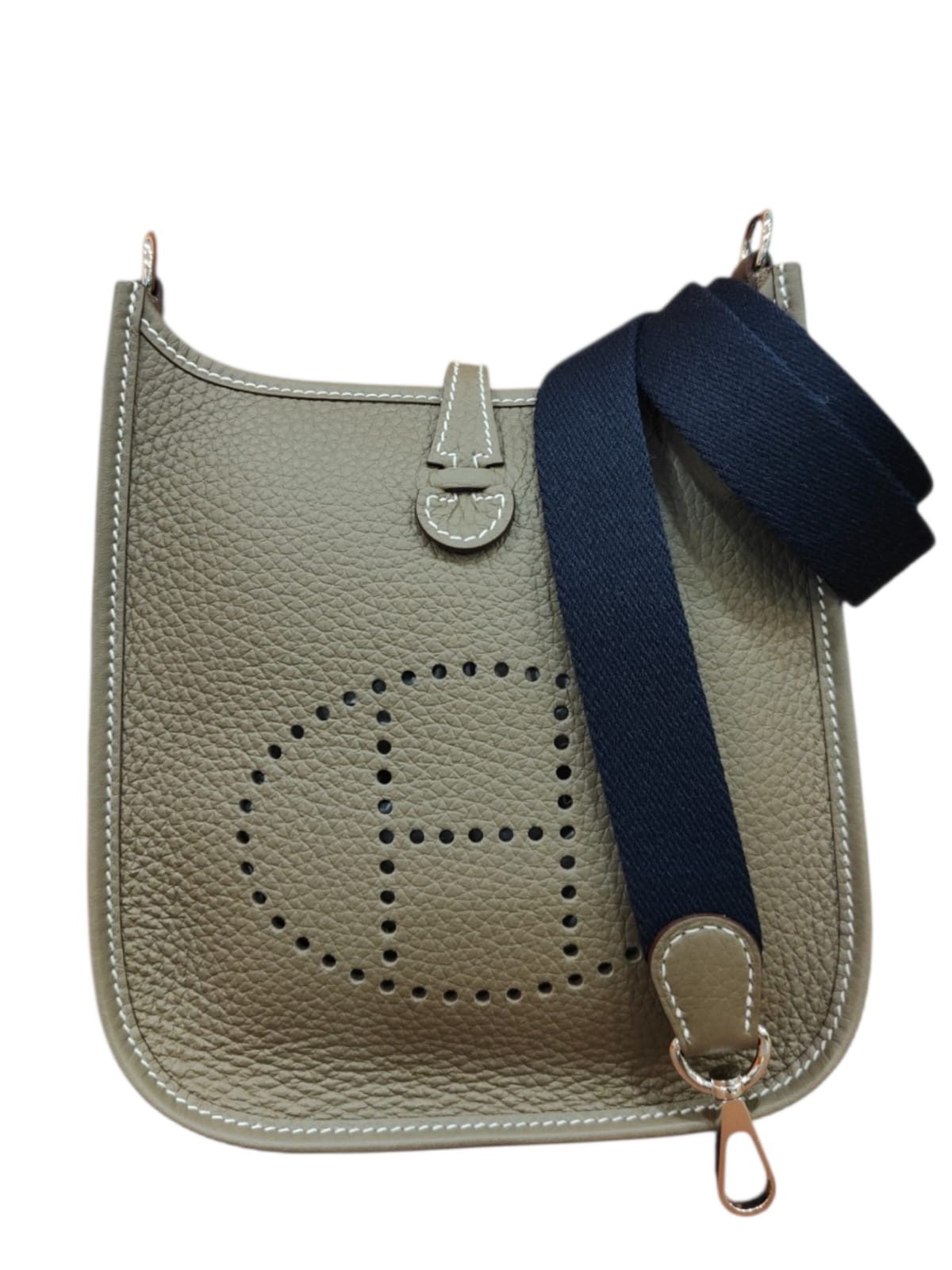 Hermes Evelyne Mini Etoupe Clemence PHW