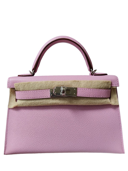 Hermes Kelly Sellier 20 Mauve Sylvestre Epsom PHW