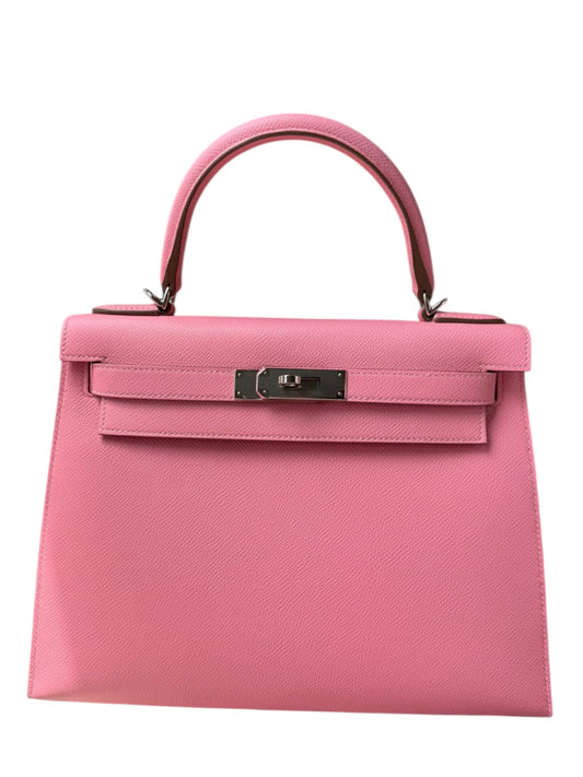 Hermes Kelly Sellier 28 Rose Confetti  Epsom PHW