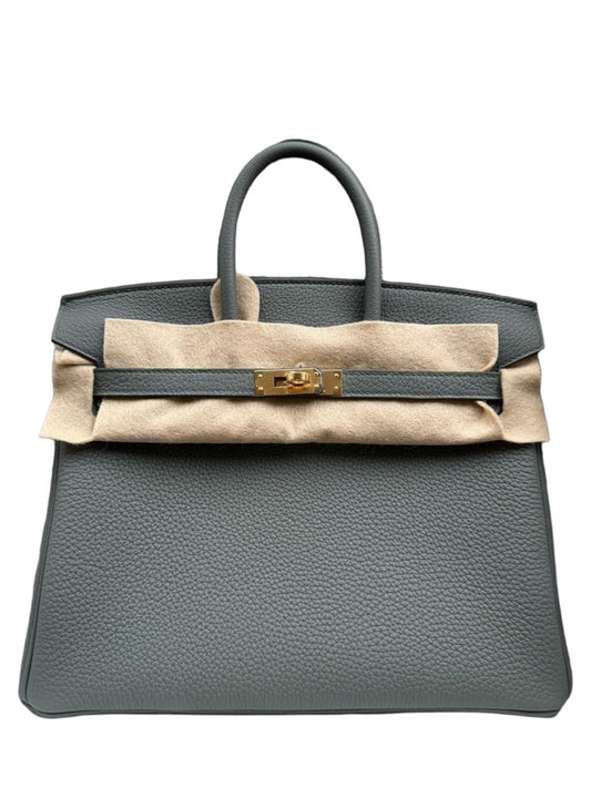 Hermes Birkin Retourne 25 Vert Amande Togo GHW