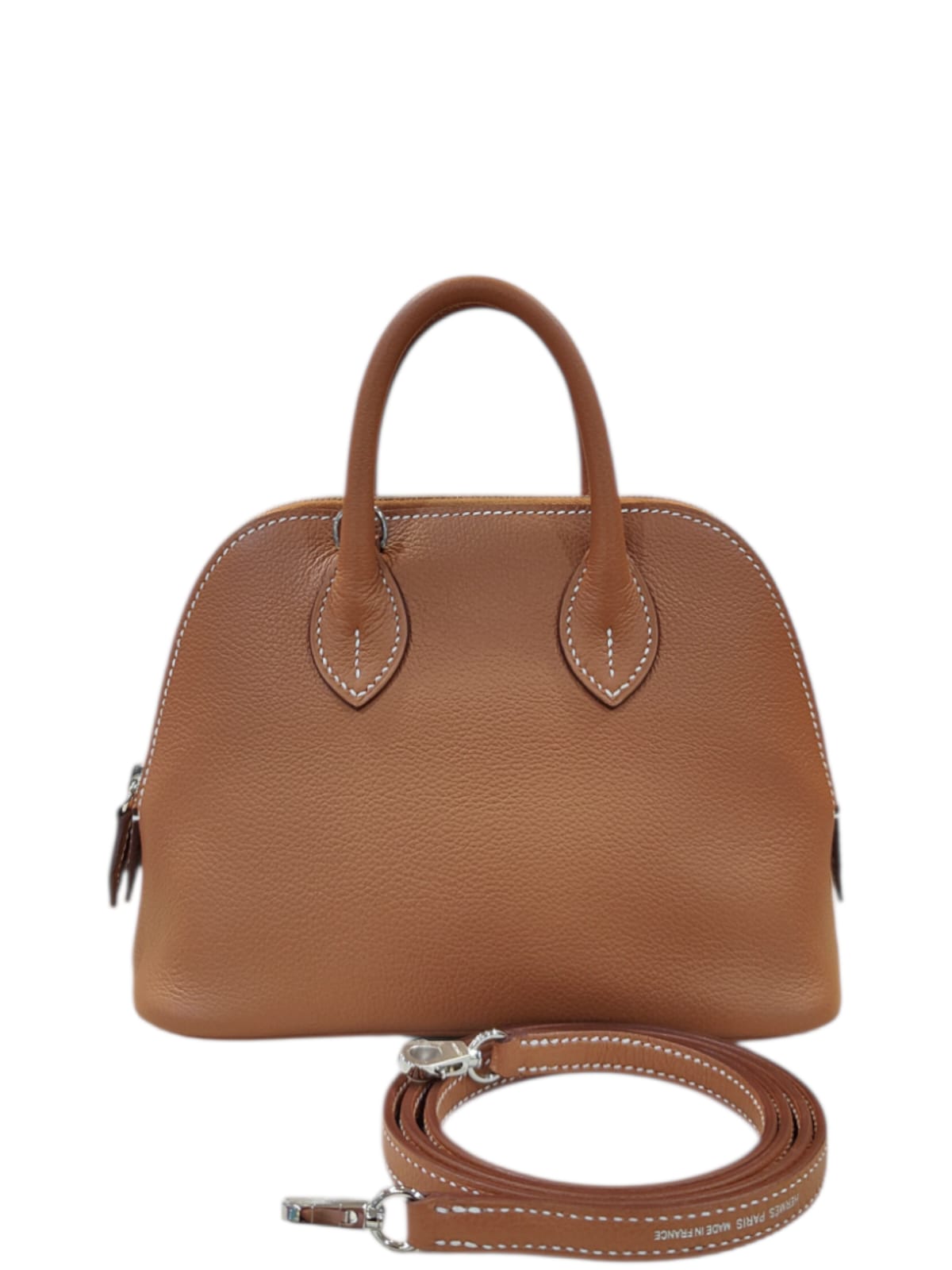 Hermes Bolide Mini Gold Evercolor PHW