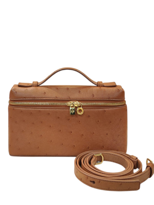 Loro Piana Extra Pocket L19 Ostrich Gold GHW