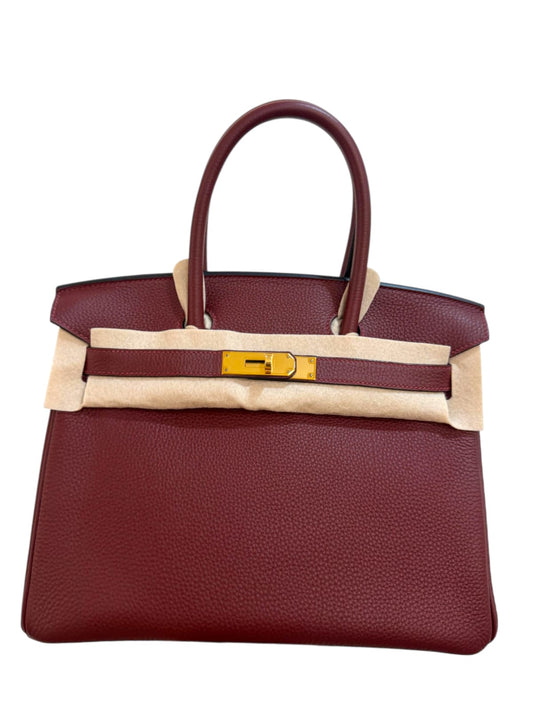 Hermes Birkin Retourne 30 Rouge H Togo GHW