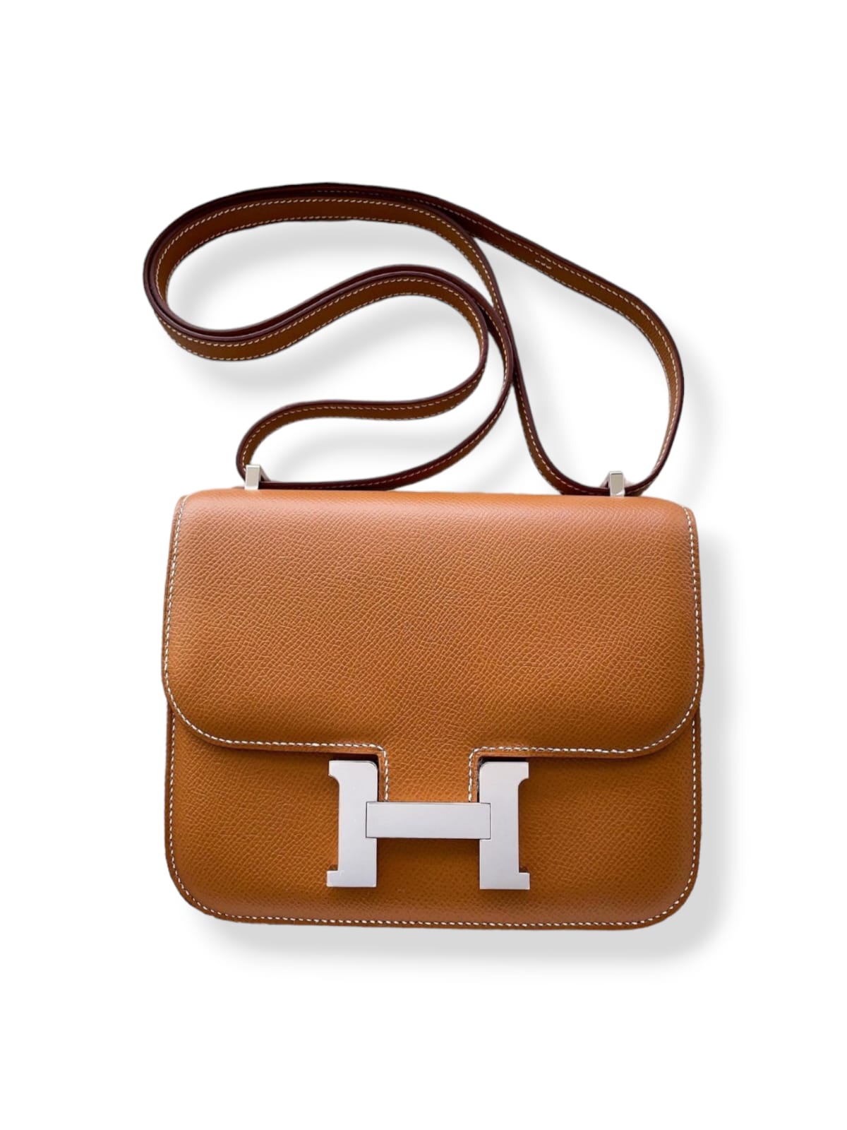 Hermes Constance 18 Gold Epsom PHW