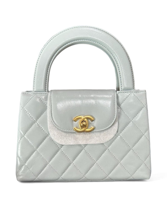 Chanel Kelly Small Light Blue Lambskin AGHW 24P