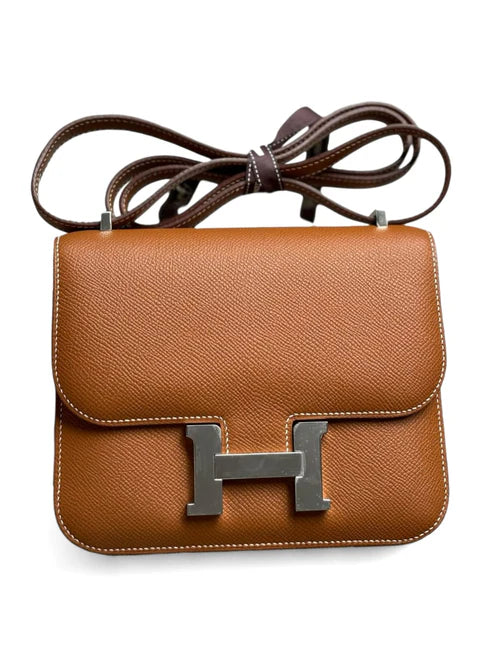 Hermes Constance 18 Gold Epsom PHW
