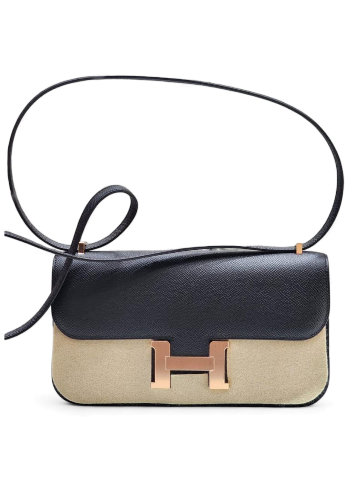 Hermes Constance Elan Noir Epsom RGHW