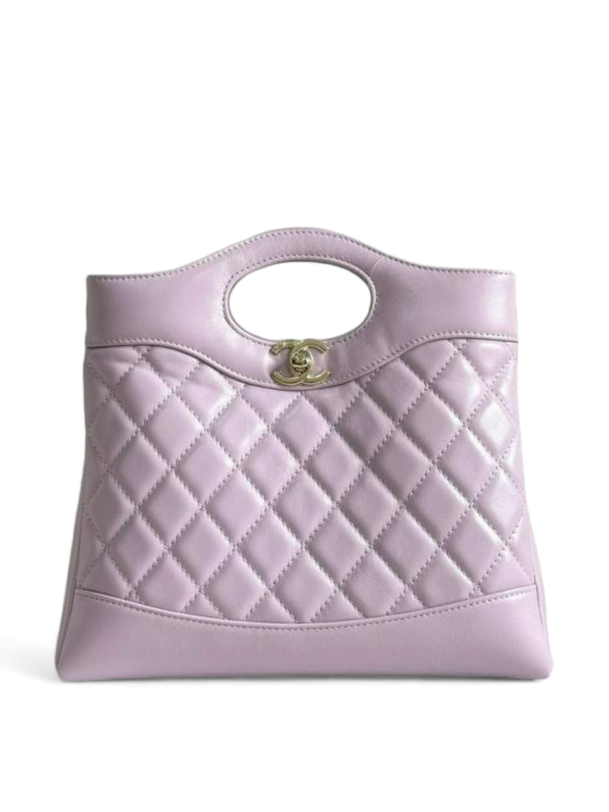 Chanel C31 Shopping Bag Mini Light Purple Calfskin LGHW