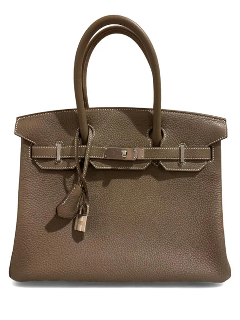 Hermes Birkin Retourne 30 Etoupe Togo PHW