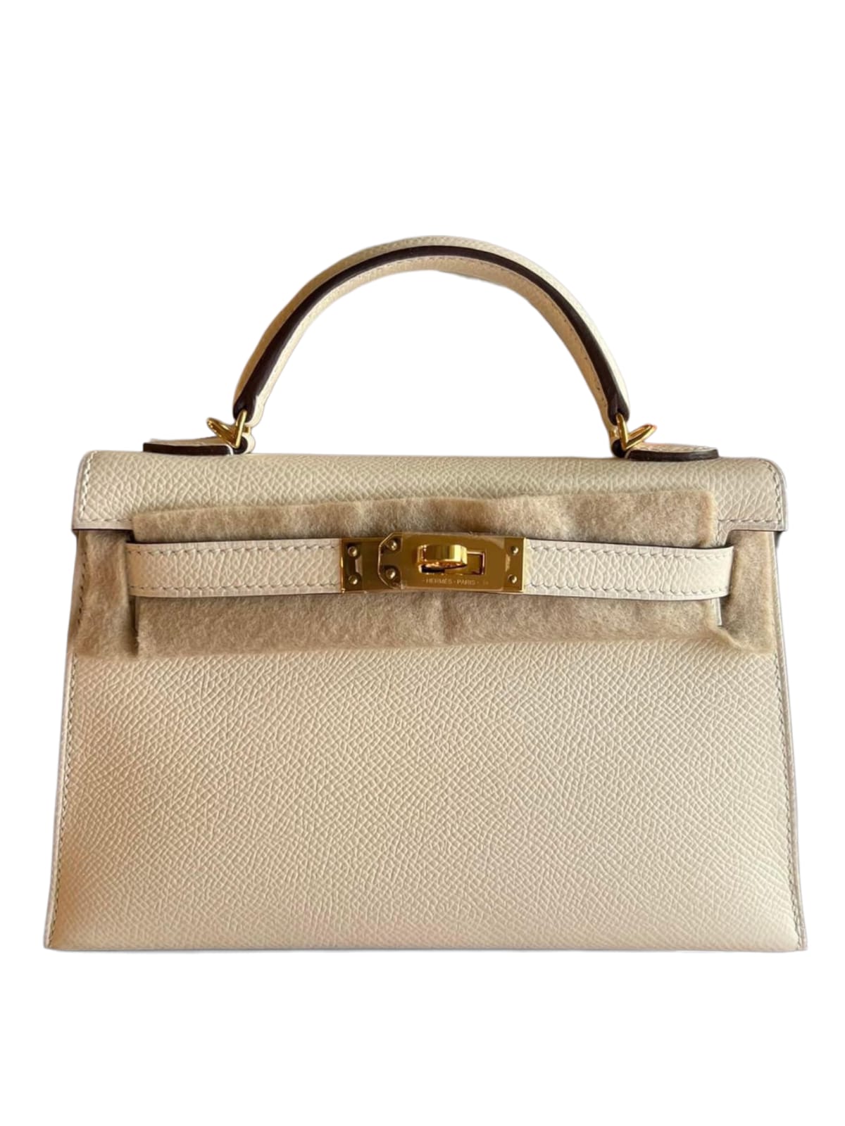 Hermes Kelly Sellier 20 Nata Epsom GHW