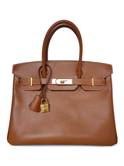 Hermes Birkin Retourne 30 Gold Epsom GHW