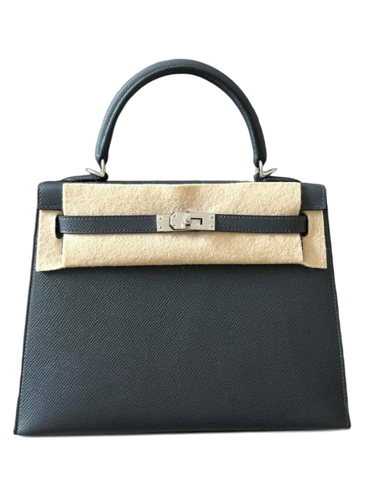 Hermes Kelly Sellier 25 Gris Misty Epsom PHW