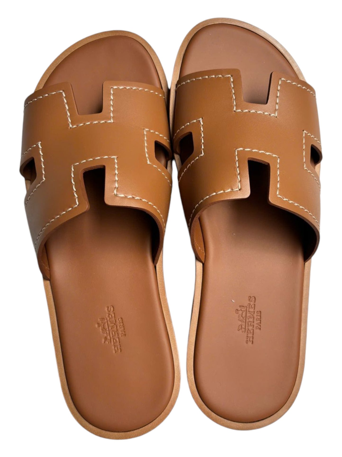 Hermes Izmir Sandal Gold Swift