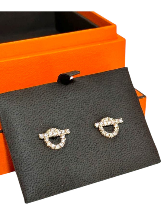 Hermes Finesse Earring Rose Gold 18K