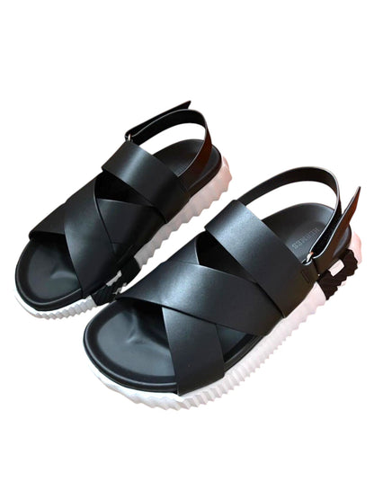 Hermes Sandal Men Electric Black