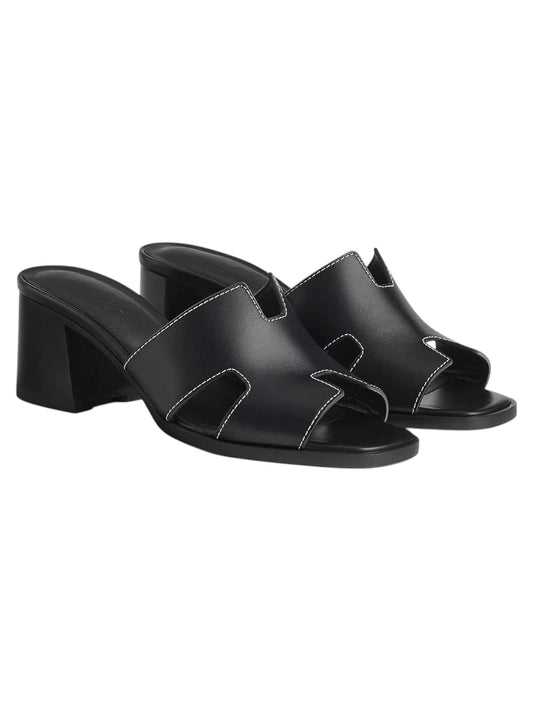 Hermes Heels Women Helia Noir