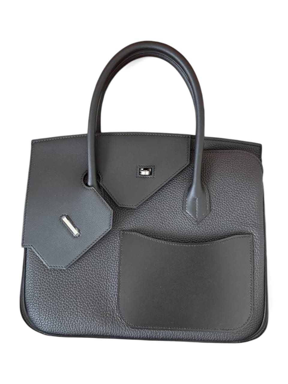 Hermes Birkin Retourne 30 Desorder Noir Swift and Togo PHW