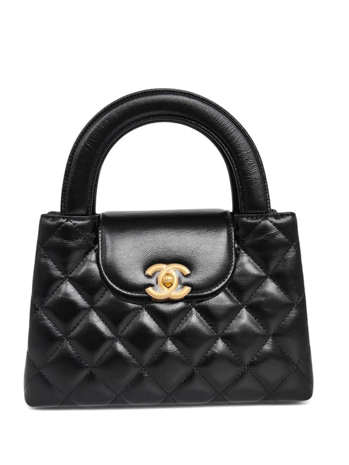 Chanel Kelly Mini Black Lambskin AGHW