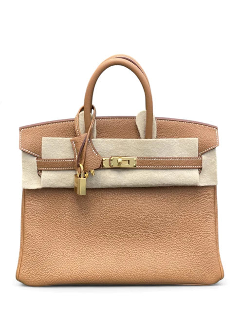 Hermes Birkin Retourne 25 Gold Togo GHW