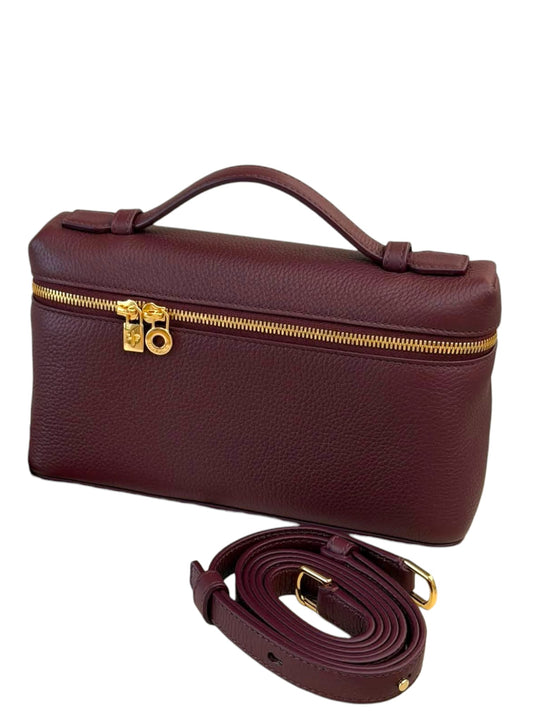 Loro Piana Extra Pocket L19 Burgundy Calfskin GHW