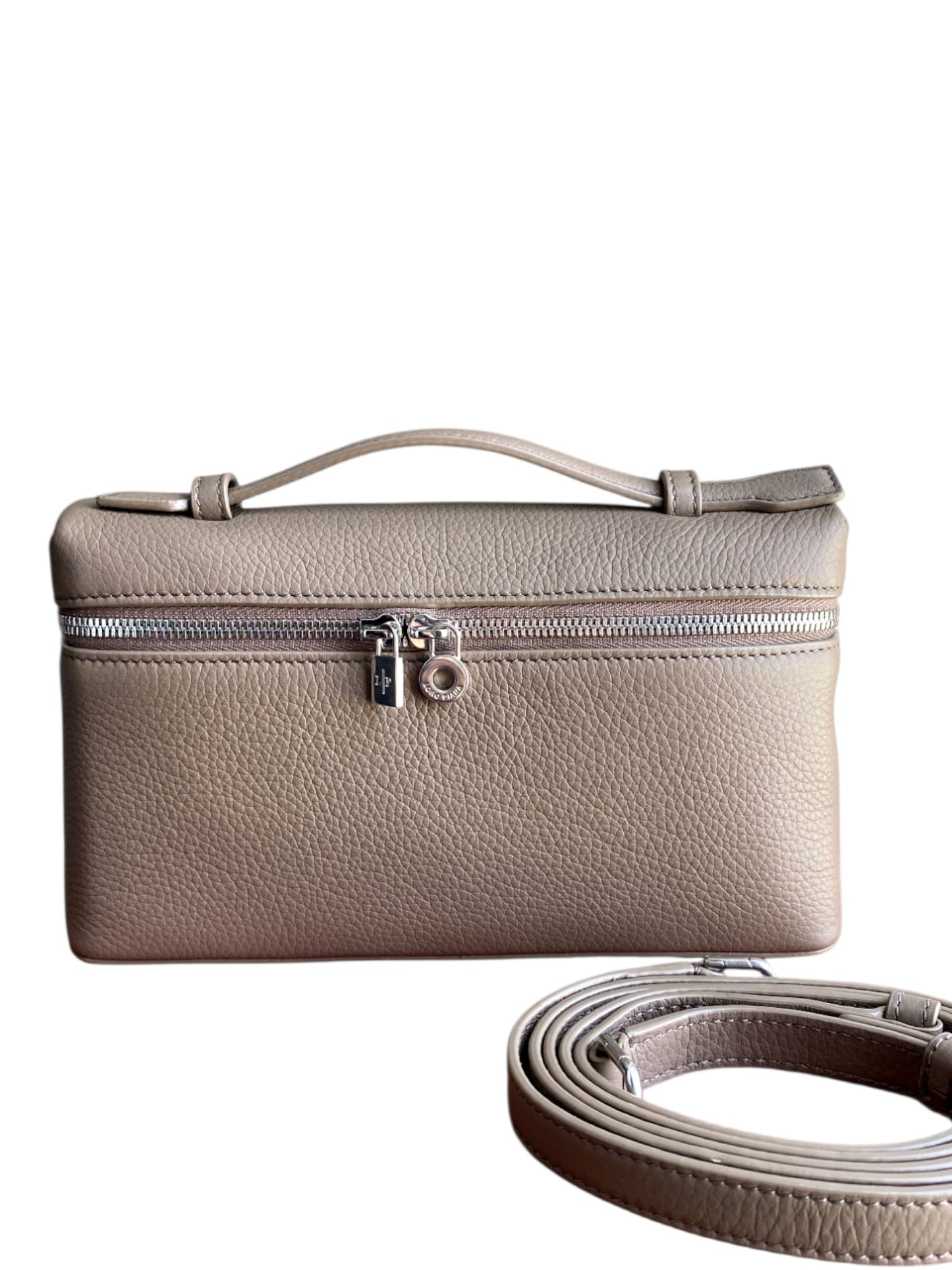 Loro Piana Extra Pocket L19 Etoupe Calfskin SHW