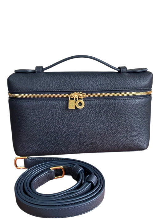Loro Piana Extra Pocket L19 Dark Navy Calfskin GHW