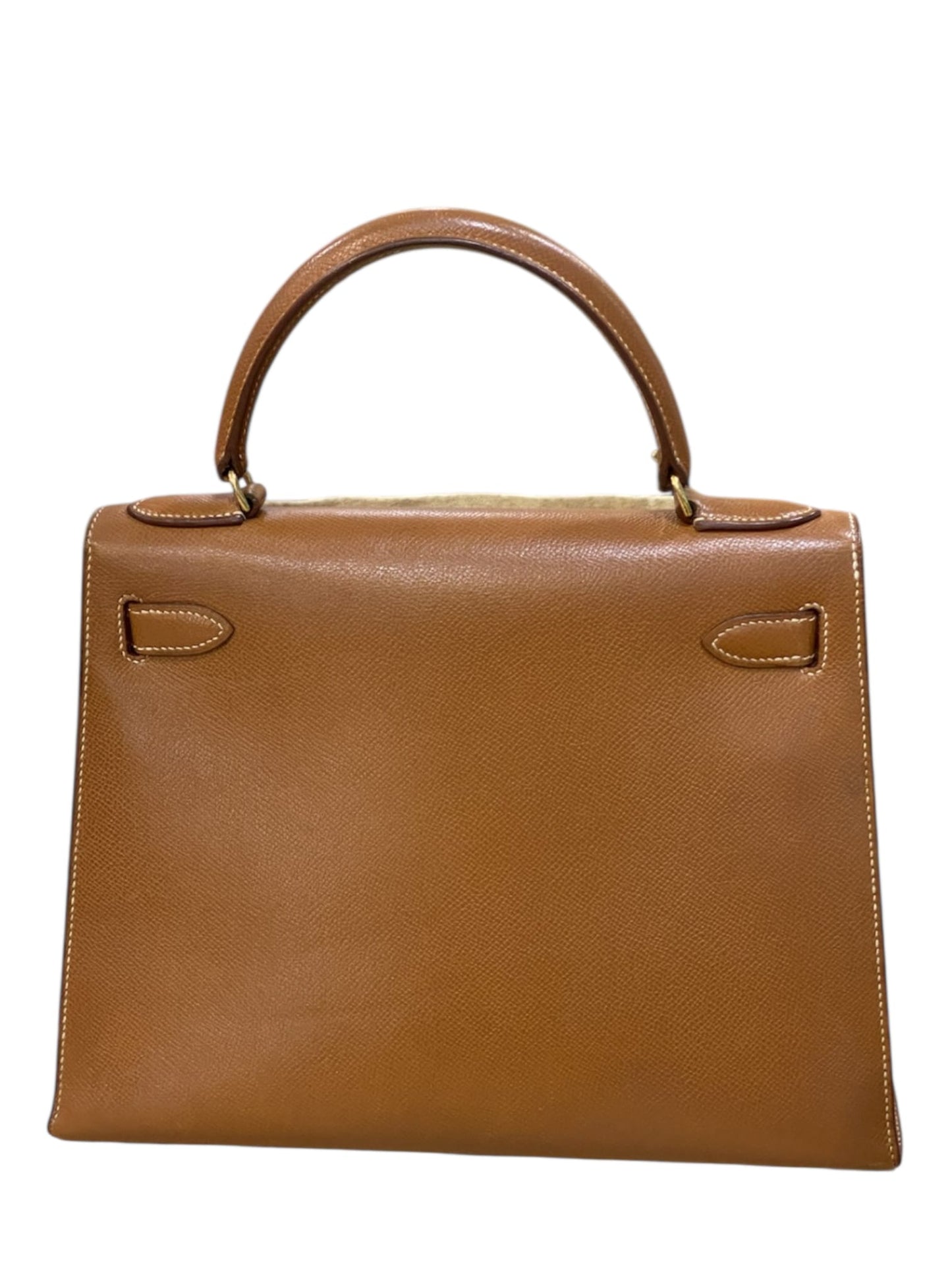 Hermes Kelly Sellier 28 Vintage Gold Epsom GHW