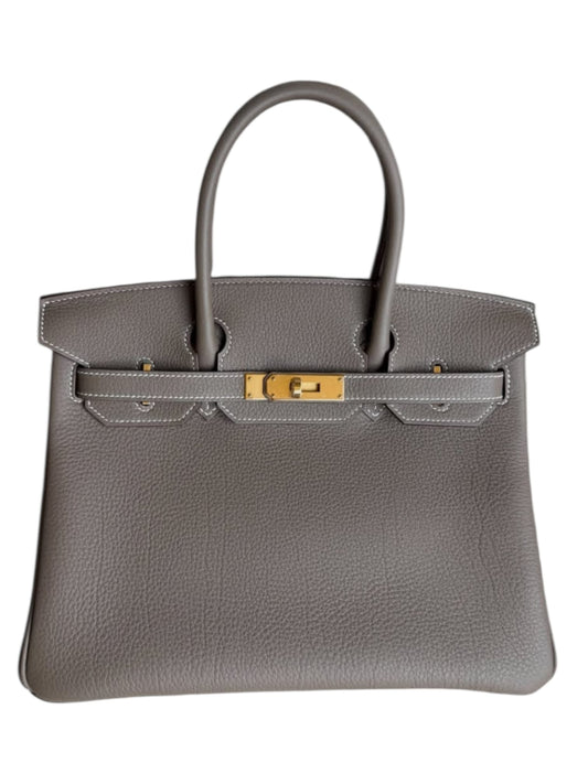Hermes Birkin Retourne 30 Etoupe Togo GHW