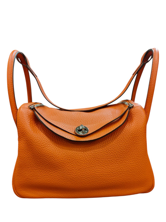 Hermes Lindy 30 Feu Clemence PHW