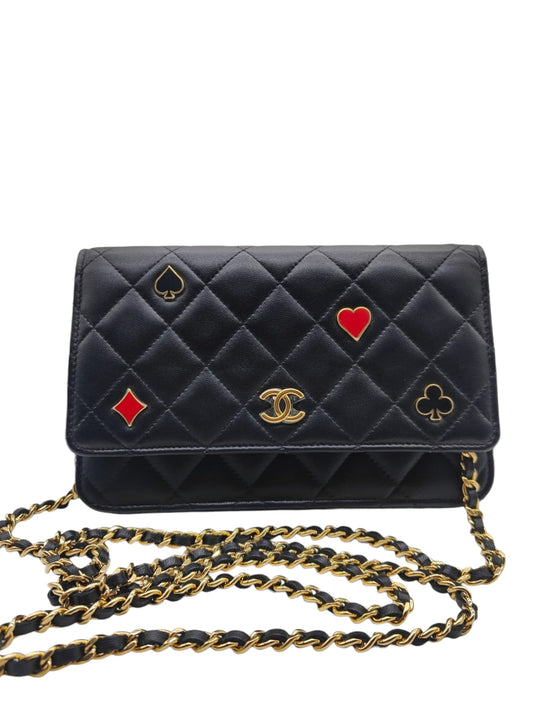 Chanel Woc Black Lambskin GHW