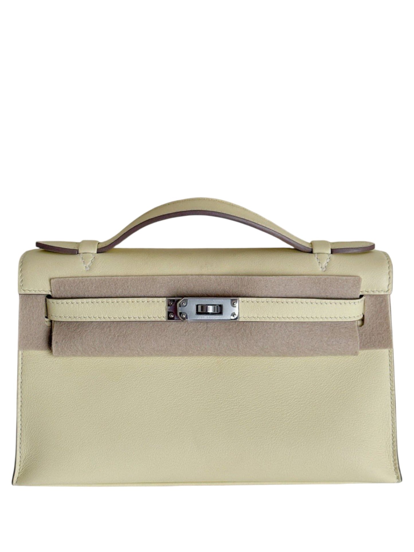 Hermes Kelly Pochette Milton Swift PHW