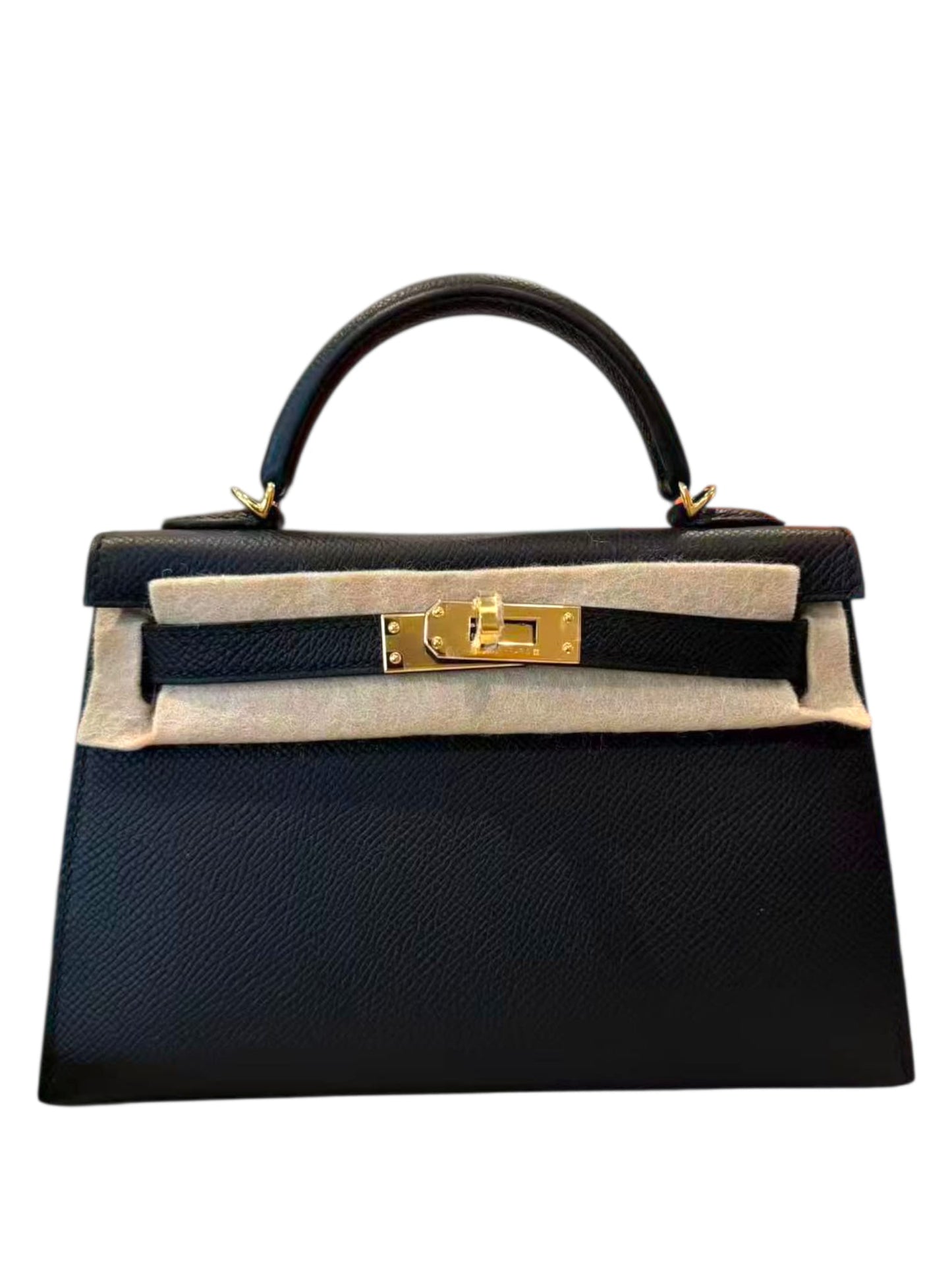 Hermes Kelly Sellier 20 Etoupe Epsom GHW