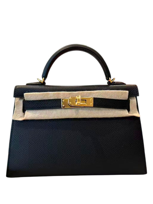 Hermes Kelly Sellier 20 Etoupe Epsom GHW