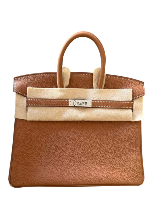 Hermes Birkin Retourne 25 Gold Togo PHW