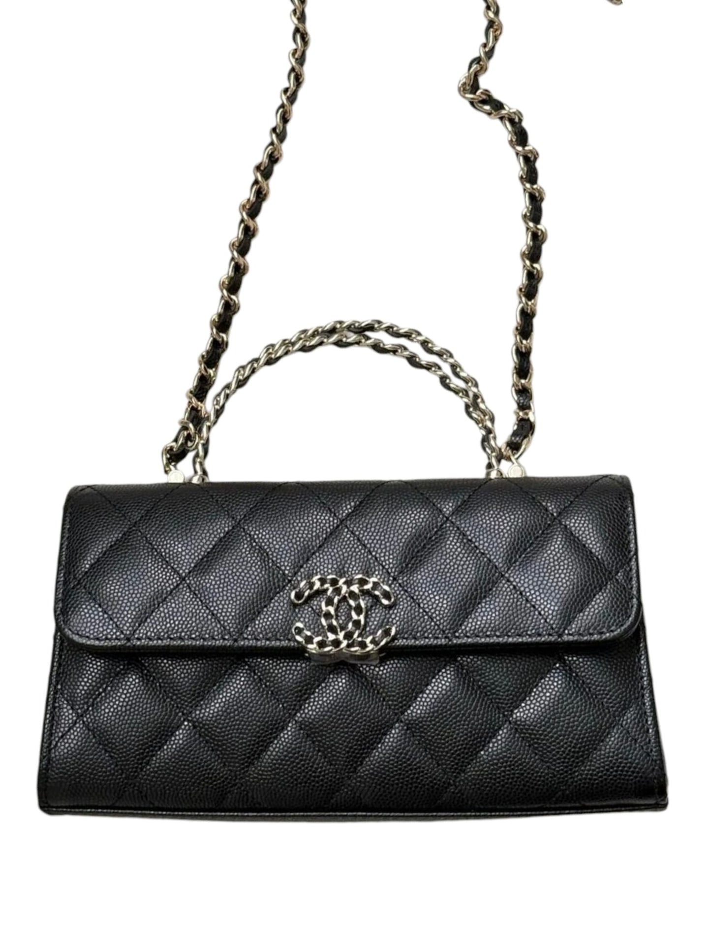 Chanel Kelly Black Caviar LGHW