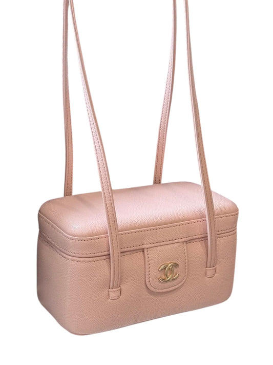Chanel Preppy Mini Light Pink Caviar GHW