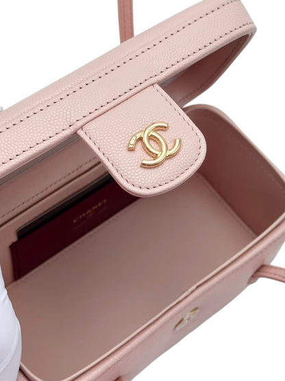 Chanel Preppy Mini Light Pink Caviar GHW