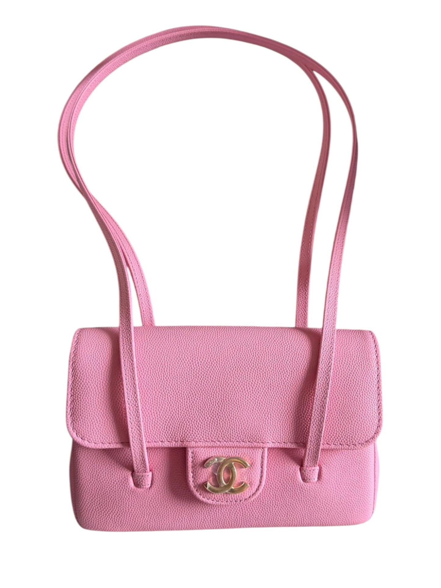 Chanel Preppy Coco Mini Pink Caviar AGHW