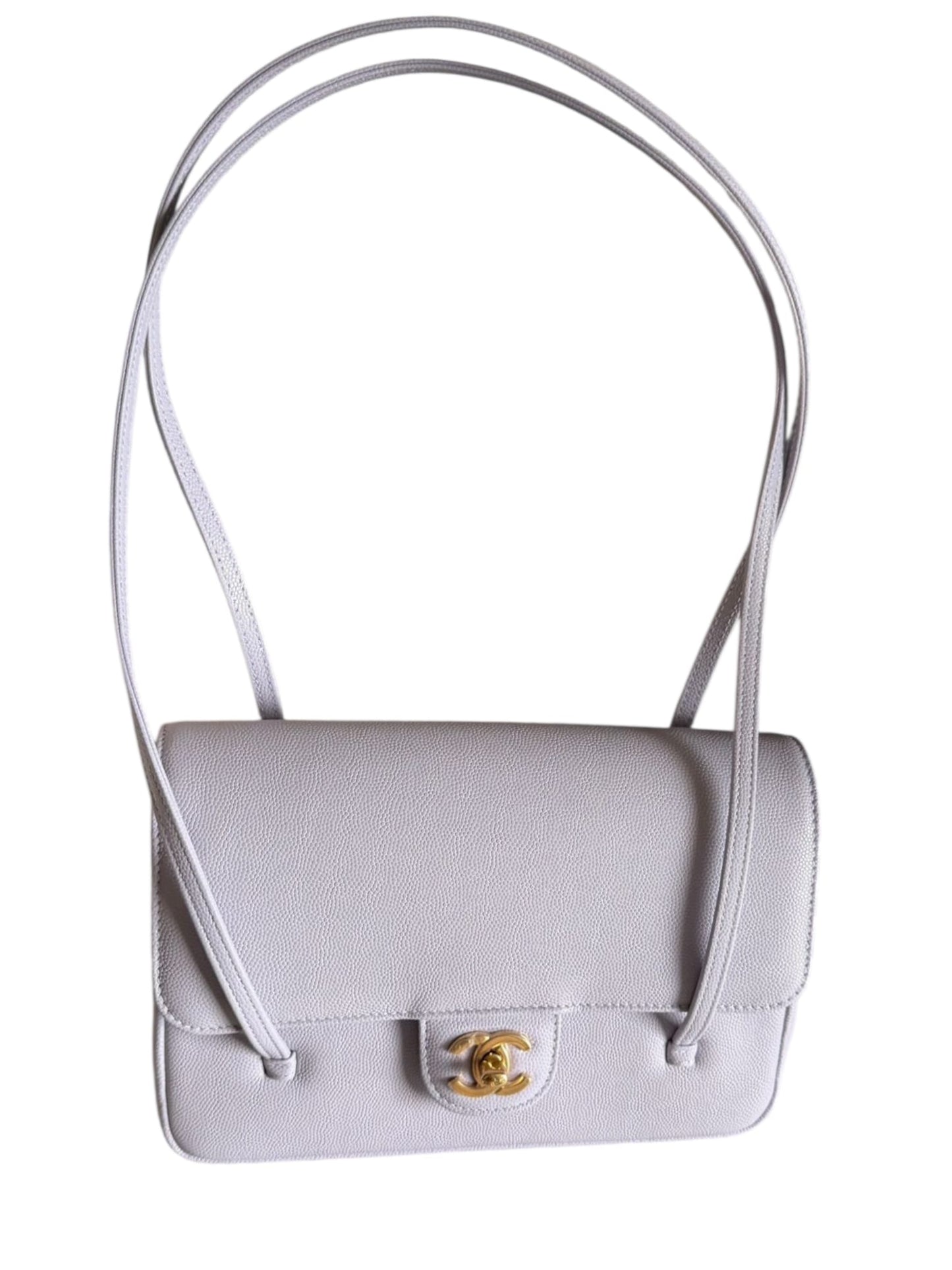 Chanel Preppy Small Purple Caviar AGHW