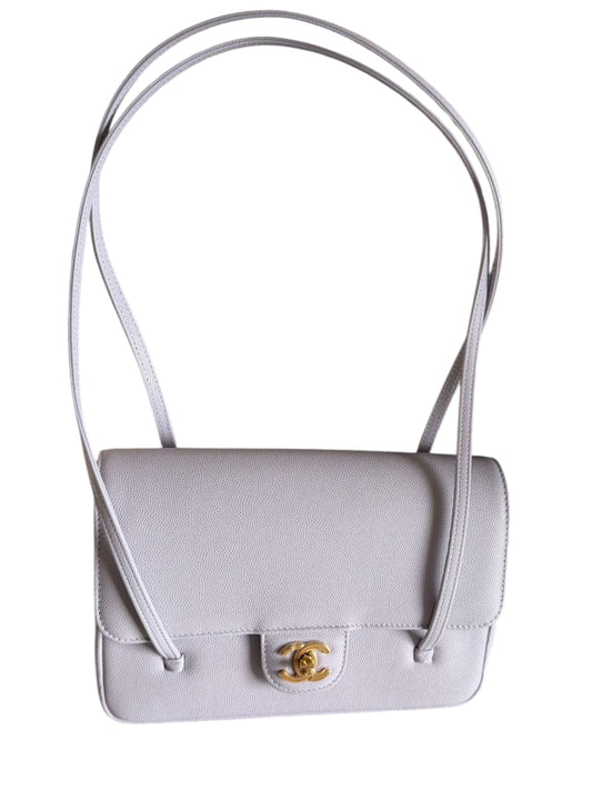 Chanel Preppy Small Purple Caviar AGHW