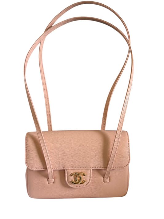 Chanel Preppy Coco Mini Light Pink Caviar AGHW