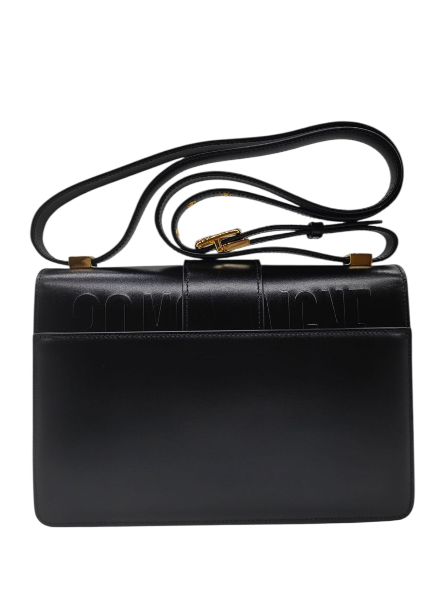 Dior 30 Montaigne Bag Black Box Calfskin GHW